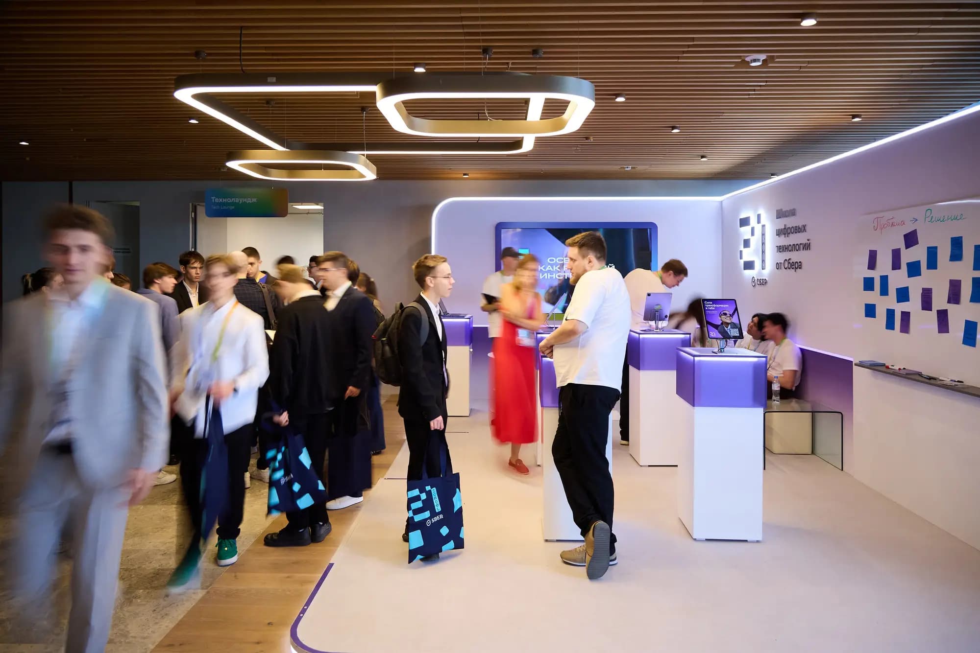 Startup exhibition booths